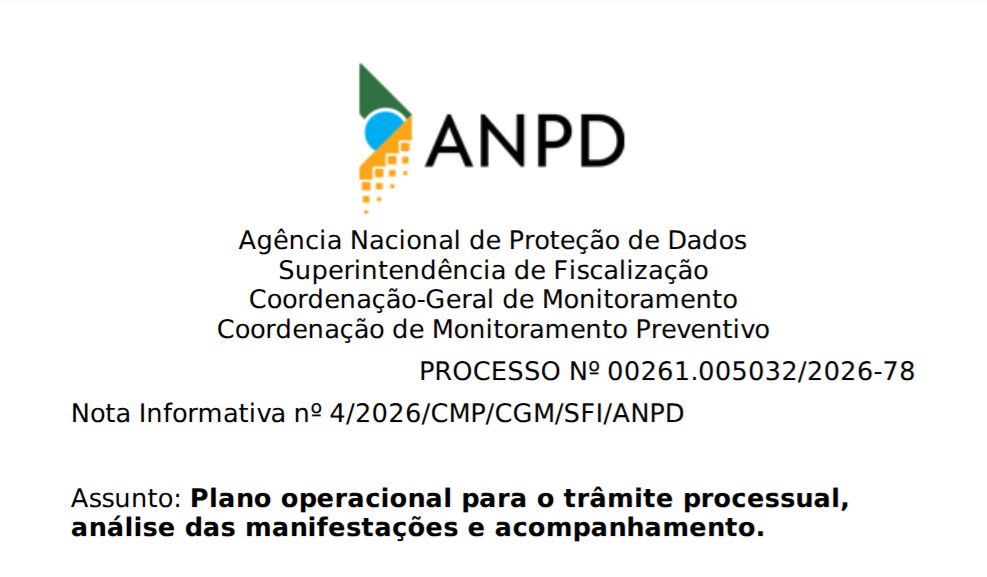 Nota técnica de ANPD